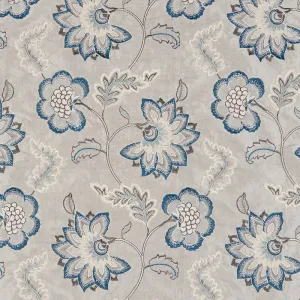 Carlisle Fabric in Dark Teal Blue