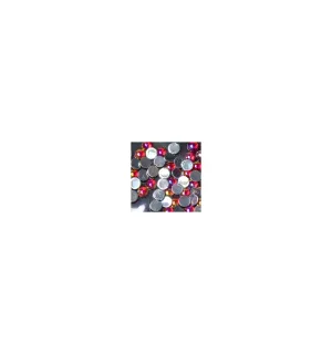 Magnetic Rhinestone Red Ice Large 100 pcs